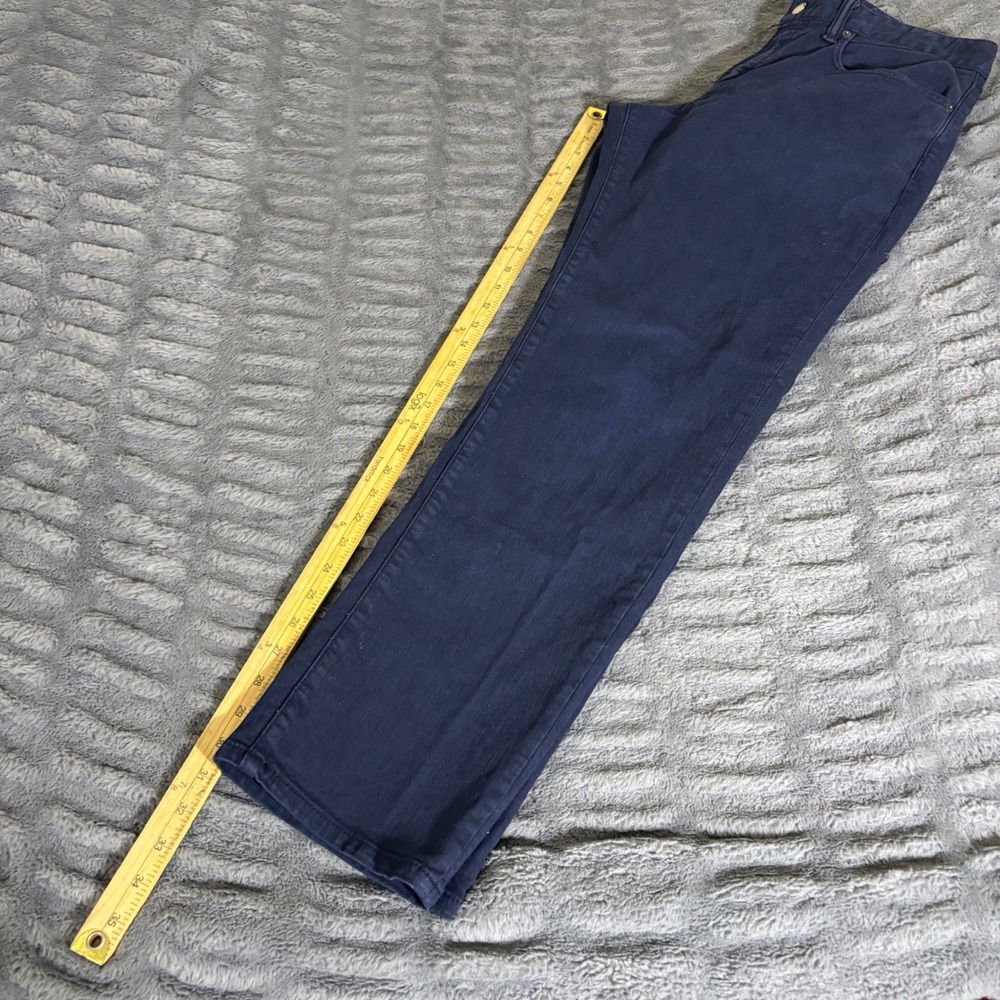 Bonobos Mens Slim Fit Jeans Navy Blue Dark Wash 34x32 Casual Denim Pants - Picture 5 of 6